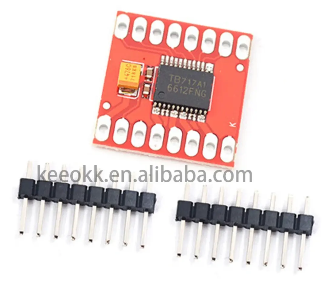 TB6612FNG mikrokontroler lebih baik dari L298 N sekarang chipnya DRV8833 TB6612FNG