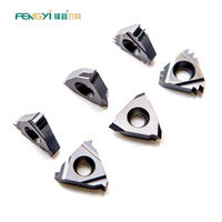 Outil de coupe en carbure de tungstène personnalisé Fengyi pour la fabrication de machines, inserts de tournage pour filetage
