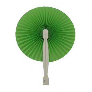 Abanico Plegable Blanco Personalizado con Logotipo para Bodas, Abanico en Blanco para el Verano - Product Image 4