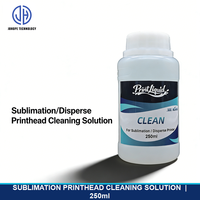PrinthLiquid 250ml Solution de nettoyage de tête d'impression pour encres pigmentées, à base d'eau, éco-solvant et UV, nettoyant pour têtes d'impression