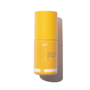 Vegan 30ml Vitamina C + Ácido ferúlico Suero iluminador <span class=keywords><strong>Corrector</strong></span> de manchas oscuras para piel opaca Tono facial Radiance Booster - Product Image 5