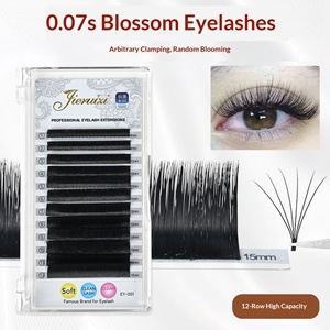 ขนตาปลอมขนมิงค์แบบด้านพร้อมขนตาปลอมขนาด8-15มม. 20D 10D ปรับแต่งได้0.07มม. ต่อขนตาปลอมแบบง่ายถาดขนตาปลอม - Product Image 1
