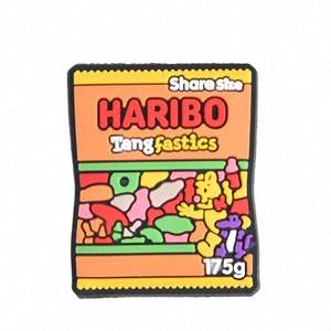 Breloques originales pour chaussures, nourriture britannique, Noël, sport, dessin animé, pain rose, simulation de nourriture, breloques pour la décoration des chaussures - Product Image 2