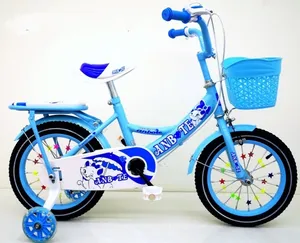 Groothandel Cool Stijl 14Inch Kleine Size Kids Fiets/1Pcs 16 "Mini Speelgoed Kinderen Fiets Voor Kinderen/Nieuwe Blauwe 14" Baby Fiets Voor Kinderen