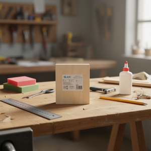 Lastra di legno rettangolare Iln 25x35x0,25 cm per progetti artigianali e fai da te - Product Image 3