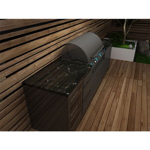 Vermont diseño personalizado barbacoa cocina modular cocina al aire libre barata con fregadero y parrilla y nevera - Product Image 3