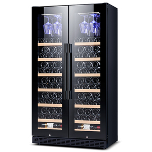 Réfrigérateur à vin Nuelead NE-426 avec affichage numérique, en acier inoxydable, à température constante, pour boissons - Product Image 5