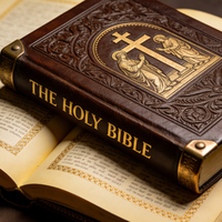 Bible Sacrée avec Couverture Personnalisée, Impression de Bible Personnalisée et Service d'Impression de Bible