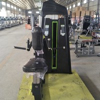 Machine de Rameur Assis à Charge Sélective Robuste pour Entraînement du Dos – Équipement de Fitness Vertical pour Salle de Sport