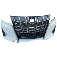 Kit de calandre de pare-chocs de voiture d'origine de haute qualité pour Porsche 2018-2021 Alphard 35/40 Series pare-chocs avant/arrière blanc