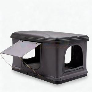 Car Rooftop <b>Tent</b> Hard Shell Abs Aluminum Summer Modern Tente De Toit Waterproof Canvas 4x4 Offroad Two Bedrooms Roof Top <b>Tent</b> - Product Image 2