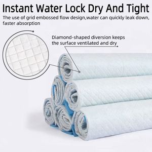 Dezhu High Durability Leak Proof Soft Cotton Pets Urine Pads Water Absorbent Dog Pee Pad Disposable Odorless Pets Pee Pads - Product Image 4