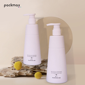 350ml 500ml PET Tapered <b>Pump</b> <b>Bottle</b> for Men Body Wash Lotion - Male Shower Gel Cosmetic Container Wholesale - Product Image 6