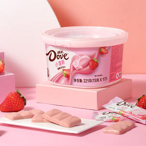 Venta al por Mayor del Chocolate con Leche de Última Moda, con Sabor a Frutas, en Cubos Sólidos, Delicioso Snack Exótico de 221g - Product Image 3