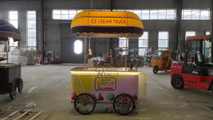 Triciclo Eléctrico de 3 Ruedas para BBQ, Helados, Hot Dogs, Carrito de Comida, Bicicleta Refrigerada, Carrito de Transporte - Product Image 2