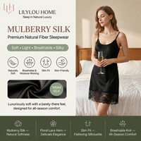 Camisole exclusive en soie de mûrier douce de qualité supérieure, rembourrée, en dentelle, sans couture, pour femme, idéale pour les soirées en salon et les loisirs à domicile