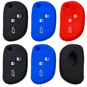 Housse de <span class=keywords><strong>clé</strong></span> de voiture en silicone 2019, étui rabattable pour Quattroporte Ghibli Levante GranTurismo GranCabrio pour <span class=keywords><strong>Maserati</strong></span> - Product Image 1