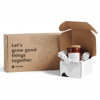 Boîte cosmétique personnalisée en carton avec rabat imprimé, pelliculage mat, gaufrage, emballage recyclable pour rouge à lèvres, dorure à chaud