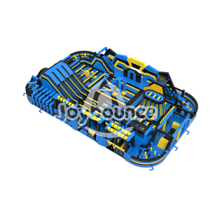 Thiết kế mới tùy biến <span class=keywords><strong>Inflatable</strong></span> vui vẻ thành phố <span class=keywords><strong>Inflatable</strong></span> công viên chủ đề lớn khổng lồ inflatables công viên chủ đề - Product Image 5