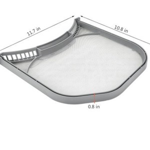 Filtro de tela electrónico de repuesto para secadoras Lg de 11,7 pulgadas x 10,8 pulgadas de plástico para uso doméstico - Product Image 1