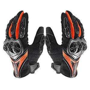 Перчатки для езды на мотоцикле Suomy с сенсорным экраном, дышащие сетчатые ударопрочные летние мотоциклетные гоночные перчатки