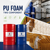 Mélange d'isolation en mousse de polyuréthane polymère à cellules ouvertes/fermées, composé de polyol et de MDI polymérique
