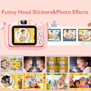 1080PHDカムコーダーデジタルキッドカメラかわいいおもちゃ猫犬ユニコーン子供用カメラおもちゃキッズセルフィー幼児子供用カメラ - Product Image 3