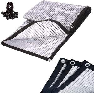 Nhôm-vải bóng râm cho vườn pergola cover10 X10 FT, 80% phản chiếu Tarp cho ngoài trời pergola xe ô tô Lều Bìa chó kennel bóng râm - Product Image 1