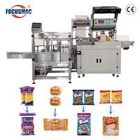 Focus Machinery Machine d'emballage secondaire automatique Petit sac gaufré dans grand sac Machine d'emballage de sachets de comptage et de tri commandés