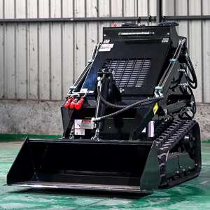 Spedizione gratuita Ce Epa piccolo Skid Steer <span class=keywords><strong>Track</strong></span> Loader con binario multifunzionale Mini Crawler Loader per la vendita - Product Image 4