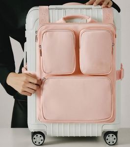 Convertible Luggage Expansion Bag Boarding <b>Case</b> Hanging Bag for <b>Traveling</b> Business - Product Image 3