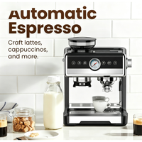 Cafetera Express ANBOLIFE, Prepare Café por Goteo y Lattes y Cappuccinos Fríos en Casa con Esta Cafetera Manual