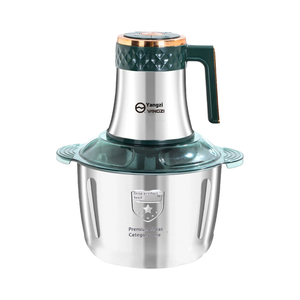 Procesador de Alimentos de 5 Litros y 5 Velocidades de Alta Potencia para Exprimir Carne y Fideos, de Acero Inoxidable, Multiusos para Uso Doméstico - Product Image 4