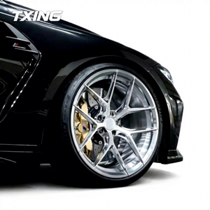 New 16-26 Inch Forged Aluminum Alloy Wheel Rim Monoblock Multi-Spoke 5x112 5x114.3 5x120 Hub Polished Finish 8J 30 Audi <strong>4x4</strong> - Product Image 3