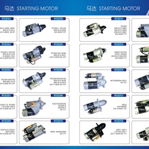 มอเตอร์สตาร์ท 12V 9T รุ่น 028000-9031 สำหรับรถขุด PC56-7 เครื่องยนต์ 4D87 มอเตอร์สตาร์ท 028000-9031 - Product Image 3