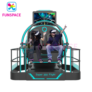 Simulador <span class=keywords><strong>de</strong></span> Realidad Virtual Funspace VR Super 360 9D, Máquina <span class=keywords><strong>de</strong></span> Juegos <span class=keywords><strong>de</strong></span> Realidad Virtual <span class=keywords><strong>de</strong></span> 360 Grados para 2 Jugadores en Casa - Product Image 5