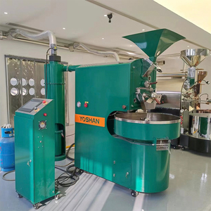 Professionele elektrische kleine batch koffierooster 1-5kg/batch capaciteit automatische temperatuurregeling roestvrijstalen constructie - Product Image 1