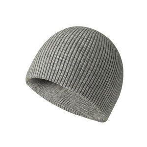 Gorro de Punto Acanalado Premium con Logotipo de Diseñador Bordado, Sin Dobladillo, Grueso, para Invierno, Unisex, Estilo Informal, Apto para Viajes a la Playa, Venta al Por Mayor - Product Image 1