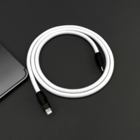 2025 MFi Certificado de silicona líquida Original C94 C189 Chip Cable DE DATOS 3A PD Cable cargador de carga rápida USB C para iPhone13 14 iPod