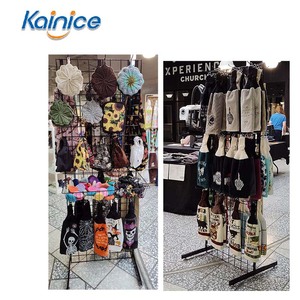 2'x6' <strong>Gridwall</strong> Panel Tower with T-Base Floorstanding <strong>Display</strong> Kit - Product Image 5