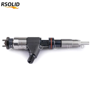 หัวฉีดดีเซล Rsoliddiesel 095000-6320 RE531210 Denso CR สำหรับเครื่องยนต์ดีเซล John Deere 4045T 6068T 6130 6230 อะไหล่เครื่องยนต์ - Product Image 3