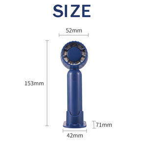 Mini ventilateur à cils rechargeable par USB, ventilateur portable pour cils, ventilateur de refroidissement manuel pour le maquillage, sèche-cils pour extensions de cils - Product Image 6