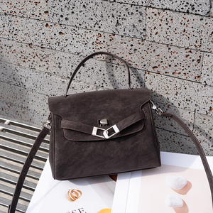 批发产品销售 中国在线市场 女士麂皮手提包 奢华皮革单肩斜挎包 设计师包 - Product Image 4