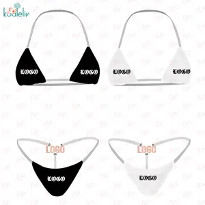 Custom Metal LOGO Label High Quality Rhinestone Swimsuit Beachwear Bikini Accessories Connectors Luxury Customized Swimwear 2023