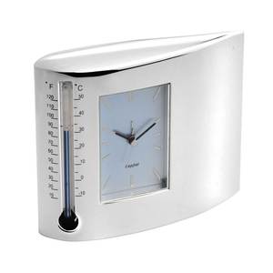 Sveglia digitale con termometro 100X90mm a batteria Luminova Display LCD funzione di sveglia per i viaggi - Product Image 1