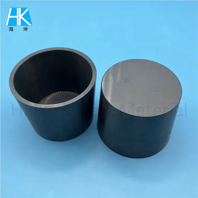 high temperature inner polished Si3N4 ceramic cone conical cup jar crucible