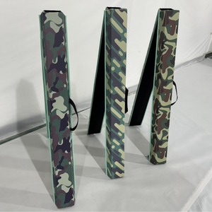 Barre d'équilibre pliable durable de 6 pieds pour la gymnastique des enfants, équipement d'entraînement au sol avec base antidérapante et sac de transport - Product Image 2
