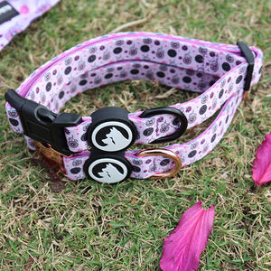 Collar de neopreno personalizado para perro, estampado por sublimación, nailon suave, acolchado, ajustable, de lujo, para cachorro de Mascota - Product Image 2