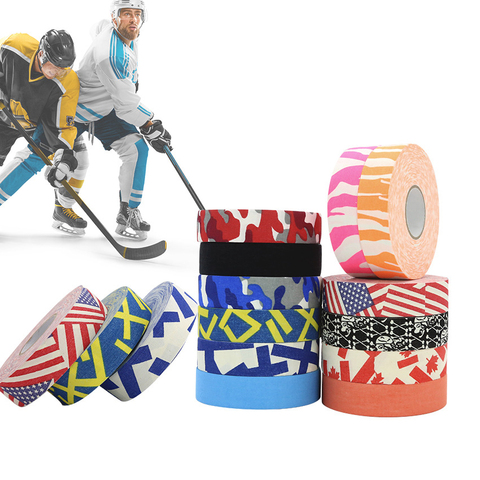 High Quality Acrylic Water Activated Cotton Hockey Tape for Ice Hockey Stick Blade Handle Protector Single Sided Wear-resistant