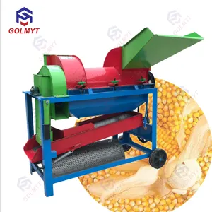 Small Mini Paddy Mobile Rice Wheat Corn Harvester Thresher For Wheat Hot Sale